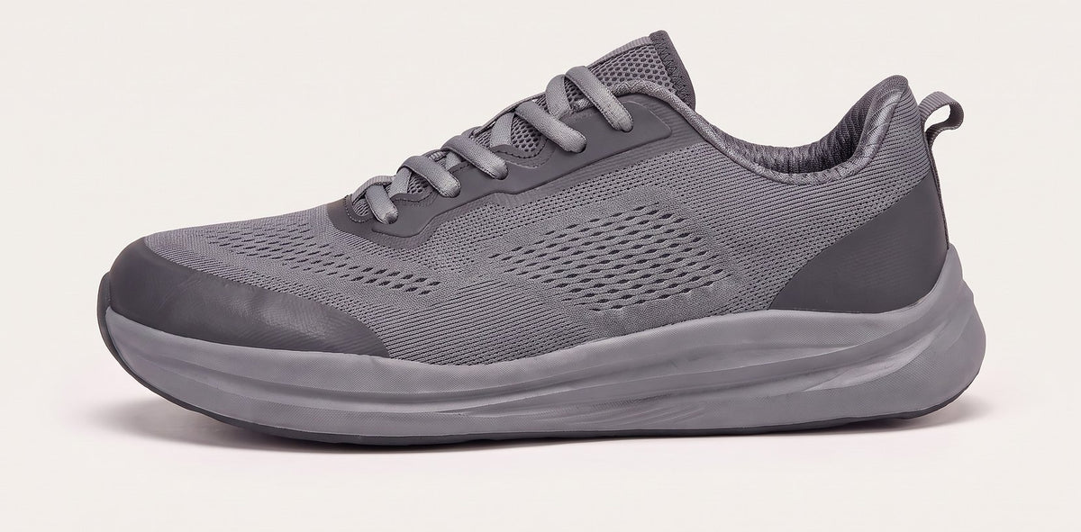 Holt sneaker in gray, side view