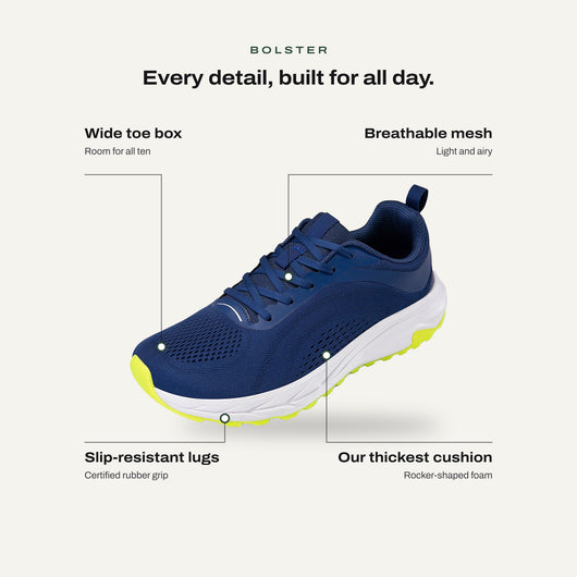 Bolster · Wide Toe Box Extra-Cushioned Sneaker