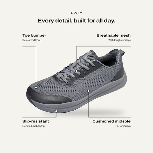 Holt · Wide Toe Box Utility Sneaker