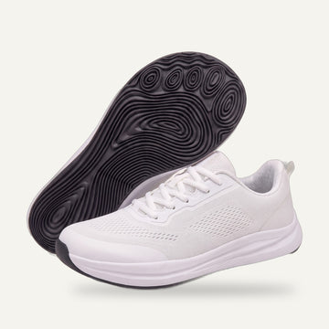 Holt · Wide Toe Box Utility Sneaker in White