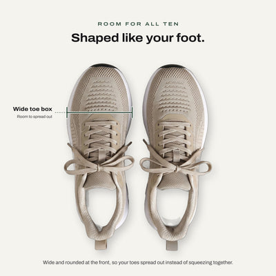 Tallgrass · Wide Toe Box Outdoor Sneaker