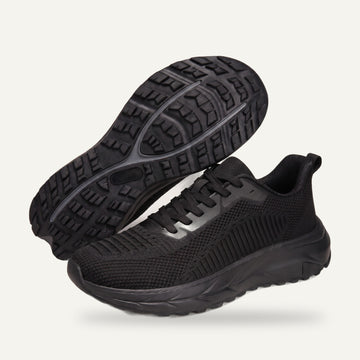 Tallgrass · Wide Toe Box Outdoor Sneaker in Black